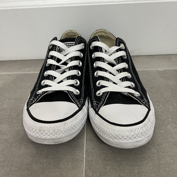 Converse Chuck Taylor All Star Mens 6/Womens 8 Black Low Top Casual Shoes - Picture 2 of 7